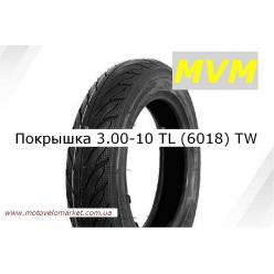 Покрышка 3.00-10 TL (6018)   "Mototech"   